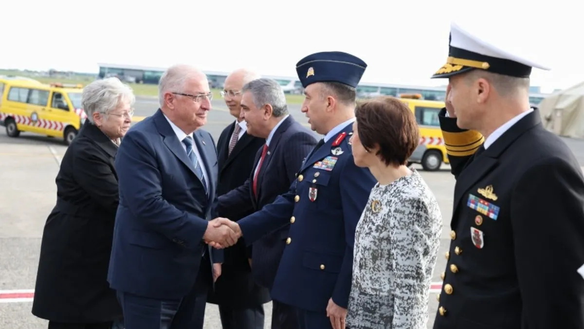 Bakan Güler, NATO Savunma Bakanları Toplantısı için Belçika’da