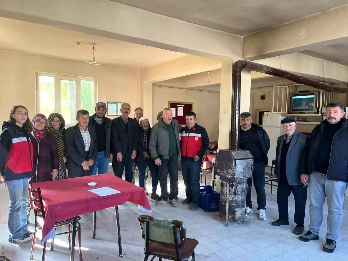 Kütahya’da Çiftçilere Bilgilendirme Toplantısı
