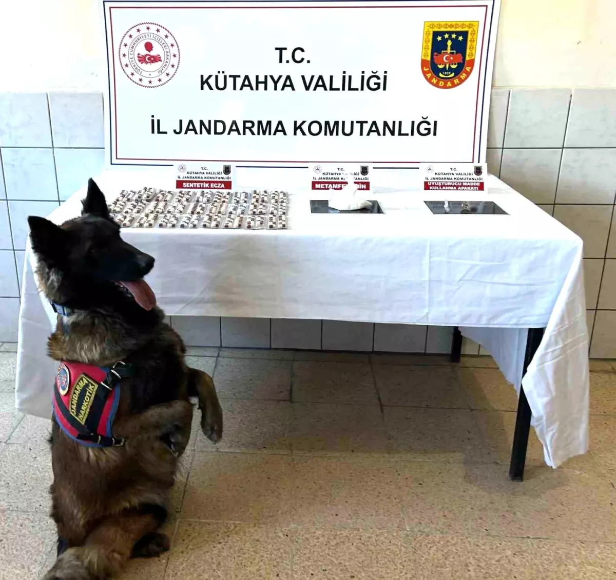 Kütahya’da Uyuşturucu Operasyonu