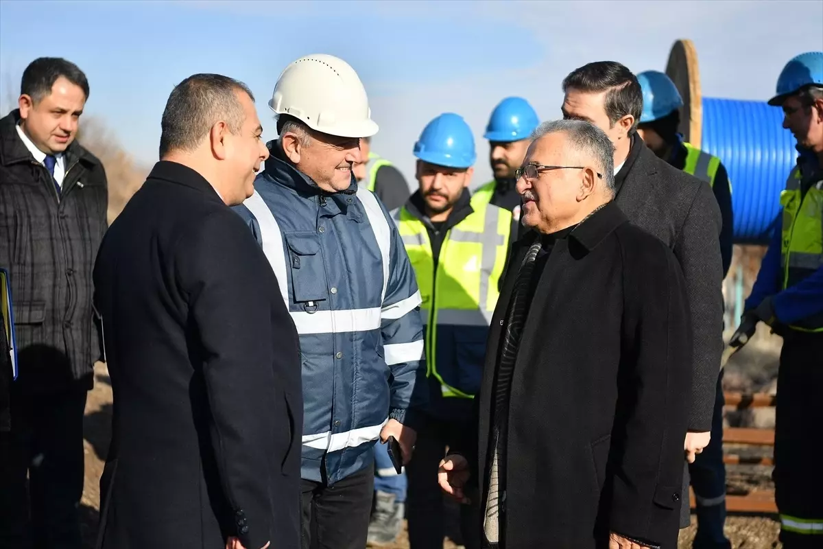 Kayseri’de Sondaj Çalışmaları İncelendi