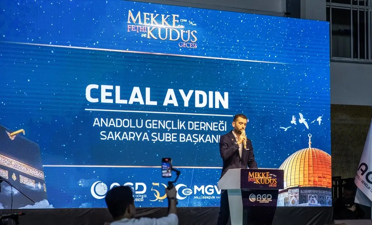 Mekke’nin Fethi ve Kudüs Gecesi Programı Sakarya’da