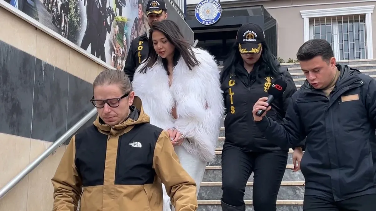14 Şubat için 400 bin TL istemişti! Fenomen Merve Taşkın adliyeye sevk edildi