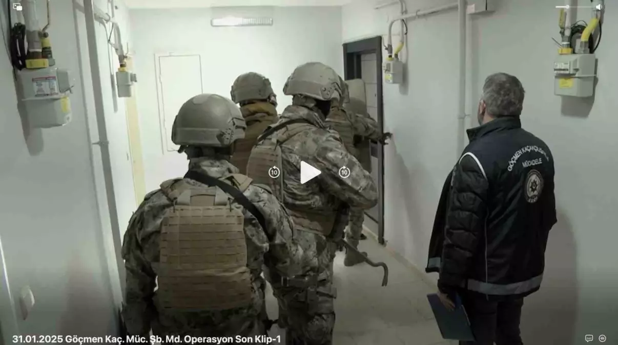 Kocaeli’de Göçmen Kaçakçılığı Operasyonu