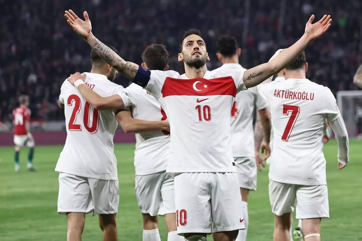 Macaristan’ı 3-0 yenen A Milli Takımımız, UEFA Uluslar A Ligi’ne yükseldi