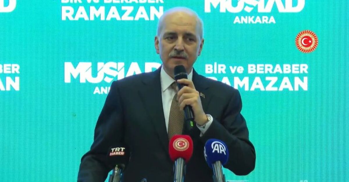 TBMM Başkanı Kurtulmuş: Terör belası tarihin çöplüğüne atılacak