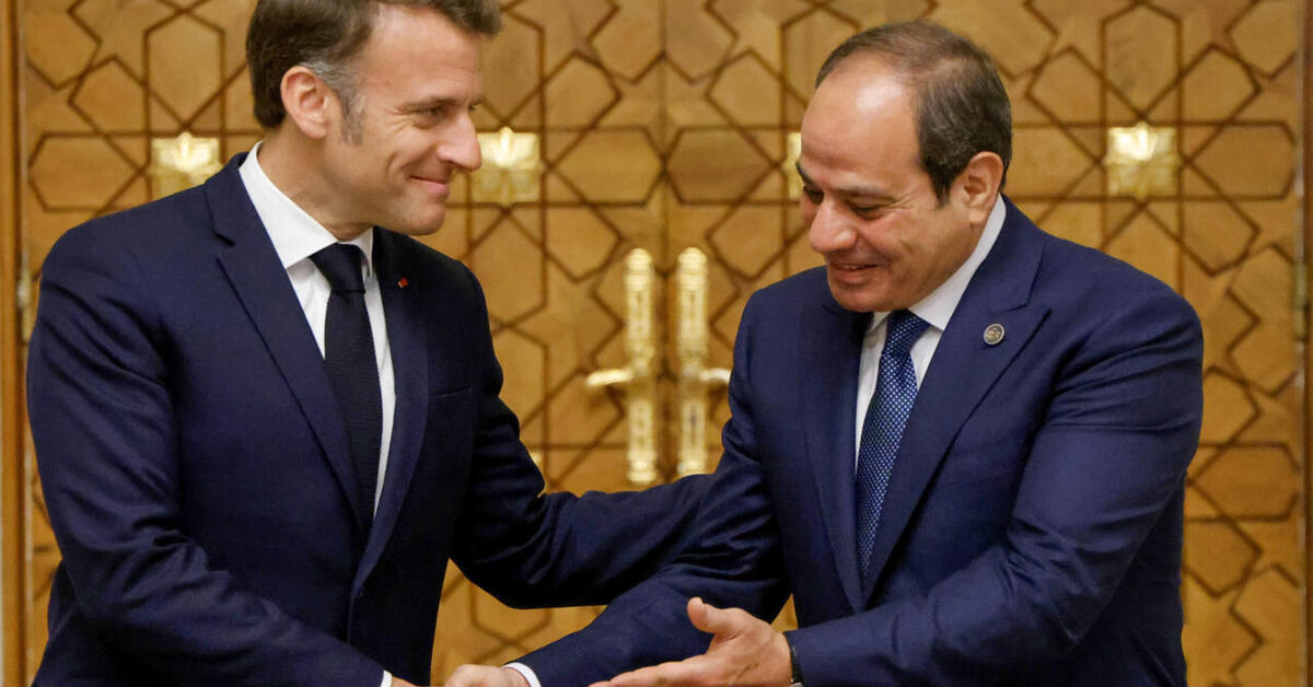 Fransa lideri Macron Kahire’de: Mısır ve Fransa arasında ‘stratejik’ anlaşma